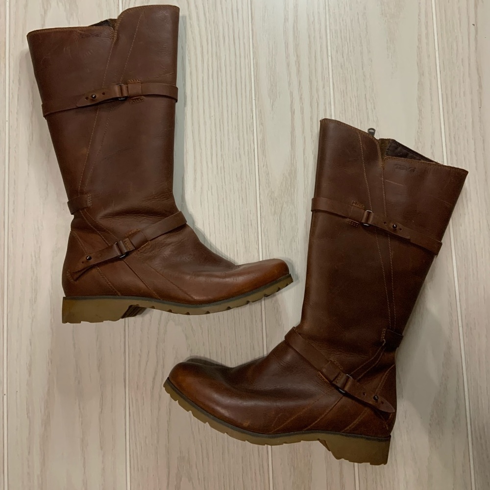 Teva De La Vina Tall Riding Boots Women’s Size 8